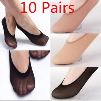10 Párov/Veľa Žien, Ponožky, Papuče Neviditeľné Ponožky Ženy Footsies Obuvi No Show Ponožky Pre Ženy, Dievčatá Letné Ponožky