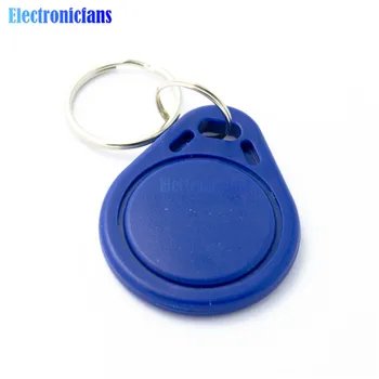 10PCS RFID Snímač Blízkosti IC Tlačidlo Menovky Keyfobs Token NFC TAG Keychain 13.56 MHz Pre Arduino pre Riadenie Prístupu Dochádzky