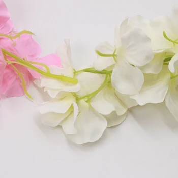 1pcs 30 cm Home fashion umelé skúmie strany romantická svadba, dekoratívne hodváb vence z umelých kvetov hodváb wisteria