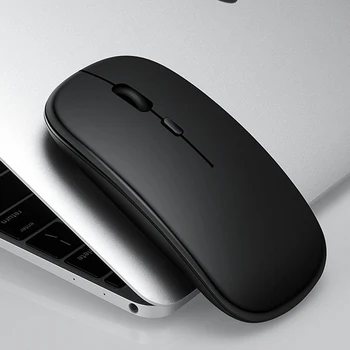 2.4 G Bezdrôtové Bluetooth-Kompatibilné Nabíjateľná Ergonómia Smart Myši Prenosné Vhodné Pre Stolné PC, Počítač Tablet Notebook