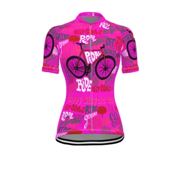 2021 dámske Cyklistické Oblečenie, Cyklistické Dresy Žena, Krátky Rukáv Maillot Vonkajšie Sportwear Cestné Cyklistické Dresy Cyklus Tričko
