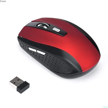 2021New Bezdrôtová Myš Herné 2.4 GHz Wireless Mouse USB Prijímač Pro Hráč Pre PC, Notebook Ploche Počítača, Myš, Myši, Notebooky
