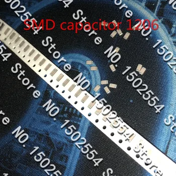 20PCS/VEĽA SMD keramické kondenzátor 1206 12PF 1KV NPO 5% non-polarita vysoké napätie keramický kondenzátor