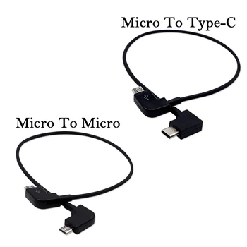 30 cm Dátový Kábel pre DJI Spark/MAVIC Pro/Mavic 2 Vzduchu/Mini Priamo Pripojiť Na Smartphony, Tablety