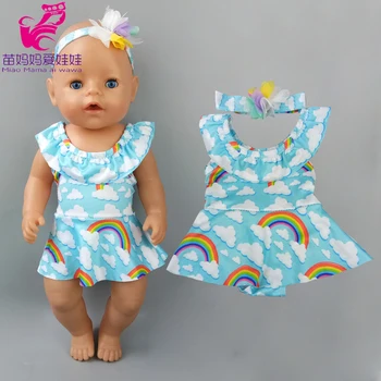 40 cm Baby Doll Oblečenie Ružová Fleece Jednorožec Remienky 17 Palcové Babydoll Oblečenie Jumpsuit Nenuco Ropa Y Su Hermanita Oblečenie