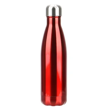 500 ml BPA Free Pre Športové Fľaše Cola Vody Pivo Termosky dvojitou Stenou, Izolované Vákuové Banky Termosky z Nehrdzavejúcej Ocele Fľaša na Vodu
