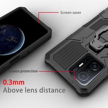Anti-Shock Ochranu Brnenie Prípade pre Xiao 11T Xiaomi11t 11 T Xiao Mi 11T Spona na Mobilný Telefón Taška Kryt