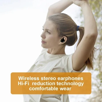 Bluetooth Slúchadlá Bezdrôtové Slúchadlá Touch Ovládania Športové Slúchadlá Mikrofón Funguje Na Všetky Smartphony Music Headset TWS