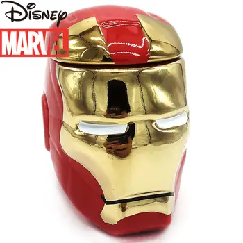 Disney, Marvel Avengers Hrnček Iron Man Pohár s Vekom Zlato Osobnosti Trend Tvorivé Veľkú Kapacitu Vody Pohár