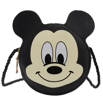 Disney Mickey Mouse Vak Mini Deti Malá Taška cez Rameno Minie Mouse Kawaii Taška Roztomilé Deti darček Prítomný