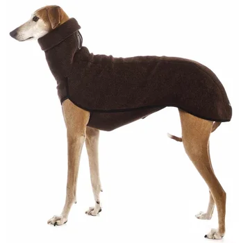 Elastické Psa Svetre Vysoký Golier Zimná Bunda Greyhound Hunter Oblečenie Srsť Mäkká Stredne Veľké Psy Oblečenie S-5XL Veľkosť