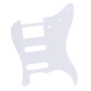 Elektrická Gitara Pickguard 3-Vrstvou Anti-Scratch Doska pre FD ST S-S-Dvojité Časti White Pearl
