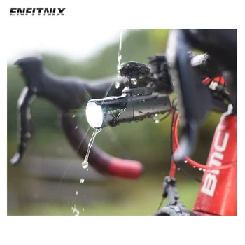 ENFITNIX Navi800 Smart Bicykel Predné Svetlo 800LM Cyklistické Svetlometu USB Nabíjanie IPX6 Nepremokavé MTB Baterka Svetlo na Bicykel