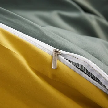 Európska posteľná bielizeň Nastaviť Kartáčovaný Textílie Mäkké Teplé Pohodlie Deka list A/B Strane Farbou 4pcs Kráľ, Kráľovná Veľkosť Na Jeseň & Zime