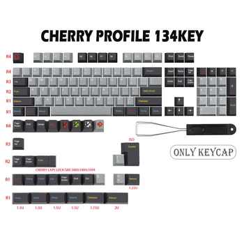 GMK-KEY Zabudnutia Keycap Cherry Profil Pre MX Prepínač GK61 64 68 108 6.25 u medzerník Sublimačná Tlačidlo Spp Drobet 1.75 u Shift