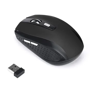 Hot-predaj 2.4 GHz Wireless Gaming Myš, USB Prijímač, PC Počítač Bezdrôtové pripojenie pre Notebook Darčeky x30511