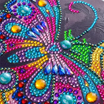 HUACAN 5D DIY Špeciálne Tvarované Diamond Maľovanie Výšivky Mandala Kvet Diamond Mozaiky Zvierat Drahokamu Cross Stitch Darček