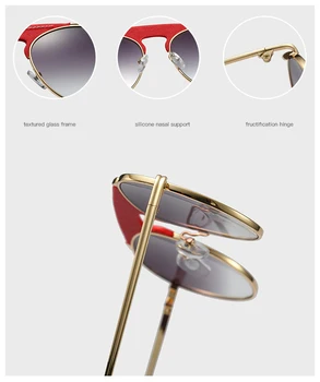 JackJad 2020 Módne Vintage Kolo Pilot Style Slnečné Okuliare, Kožené Dekorácie Kapota Dizajn Značky Slnečné Okuliare Oculos De Sol 93339