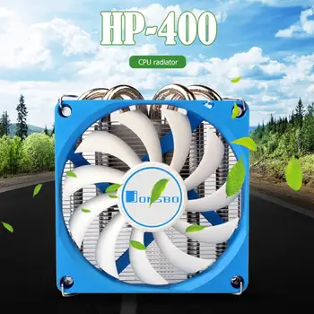 Jonsbo HP-400 CPU Chladiaci Ventilátor Ultra-Tenké CPU Chladič 4 Tepelné Rozvody Radiátorov, pre HTPC Prípade All-In-One Počítač