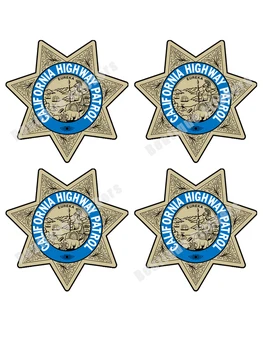 Kalifornia Highway Patrol Odtlačkový Nálepky Vinyl Prihlásenie Vozidla Nárazníka Truck CornHole Okno Telo Dekorácie-Nálepky Príslušenstvo