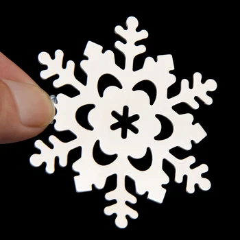 Kniha Značku Snowflake Záložky Zimné Kvet Prívesok Darčeky Strapec Láskavosti Vďakyvzdania Vianočný Darček K Narodeninám Nové