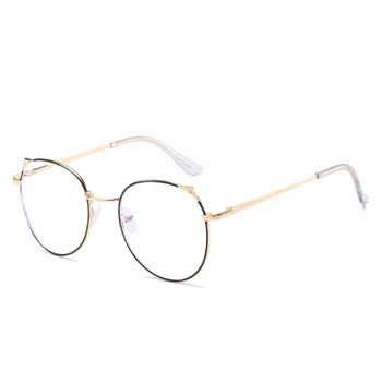 LONSY Skončil Krátkozrakosť, Okuliare, Rám Ženy Vintage Anti Modré Svetlo Okuliare Stupeň Nearsighted Okuliare Diopter -1.0 -2.0 -3.0 -4.0