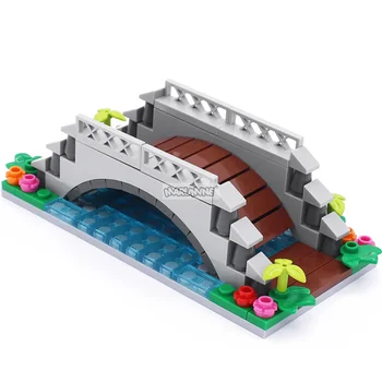 Marumine Most Model Budovy Súpravy Mesto Vzdelávacie Tehly MOC Bloky Hračky Montáž Konštrukcie, Vianočné Darčeky Pre Deti