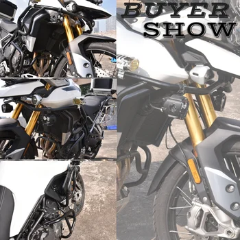 Motocykel Motor Diaľnici Stráže Crash Bar Hornej Nárazníka Ochrana Rámu Pre Triumf Tiger 900 2020 2021