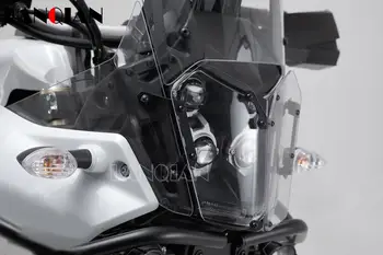 Motocykel Panel PVC Držiak Svetlometu Chránič Kryt Priehľadný Vedúci Svetlo Kryt Pre Yamaha Tenere 700 TENERE700 XTZ T 700 T7