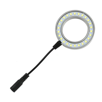 Nastaviteľné SMD 26 Ks LED Prsteň Svetla Iluminátor Lampa 5V USB Montáž Vlákno 48 mm Stereo Trinocular Binokulárne Mikroskopom