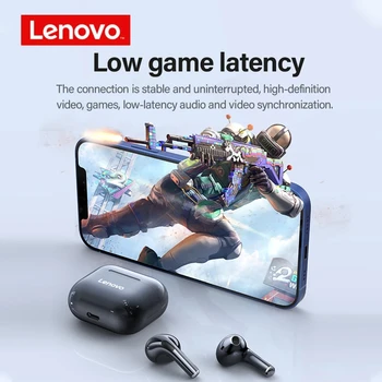 Nové Originálne Lenovo LP40 TWS Bezdrôtové Slúchadlá Bluetooth 5.0 Hluku Touch Ovládania Športové Slúchadlá Dlhý Pohotovostný 230mAH