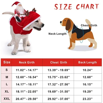 Nové Psa Vianočné Oblečenie pre Santa Claus Pes, Mačka Kostým Zimné Šteňa Pet Mačka Kabát, Sako Pes Oblek s Spp Teplé Oblečenie 2022