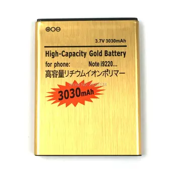 Nové vysoká kvalita Zlato Batéria Pre Samsung Galaxy Note GT-N7000 i9220 GT-n7000 Mobilný Telefón +Kódu Sledovania