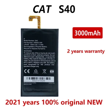 Originálne 3000mAh batérie Telefónu Pre Caterpillar CAT S40 458002-S40 Batérie Bateria S Darček Nástroje