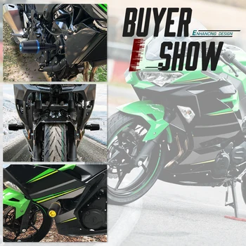 Pre Kawasaki Ninja 400 Z400 2018 2019 2020 2021 Motocykel Rám Jazdca Kapotáže Stráže Crash Pad Chránič Pádu Ochranu Nové