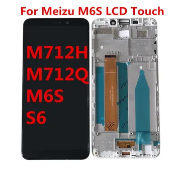 Pre Meizu M6S LCD Displej Dotykový Displej Digitalizátorom. M712H M712Q M6S S6 LCD Pre MEIZU Meilan S6 LCD Displej Nahradiť