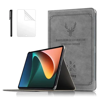 Pre Xiao Pad 5 MiPad 5 Pro 11 palcový Tablet Prípade PU Kožené Stojan Ochranný Kryt Pre Xiao Mi pad 5 Mipad 5 Pro 2021 Prípade