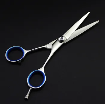 Profesionálne 5.5 6 palcový vlasy nožnice Japonsko 440c ocele nožnice vľavo a vpravo ručné rezanie holič makas kadernícke nožnice