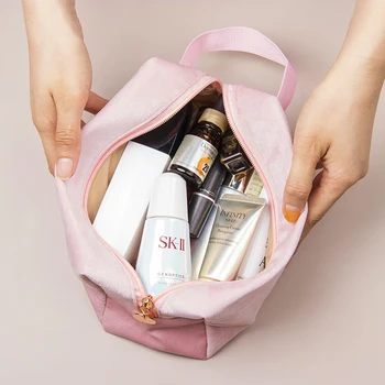 PURDORED 1 Pc Prenosné Pevné Kozmetická Taška Neceser Ženy Wash Bag Neutrálne, Aby Do Vrecka, Organizátor Kúpeľňa Wash Bag Cosmetiquera
