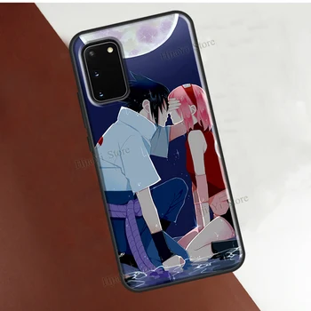 S-Sasuke Haruno Sakura anime Telefón puzdro Pre Samsung Galaxy S21 Ultra S20 FE S10E S8 S9 S10 Plus Kryt Na Poznámka 10 9 20