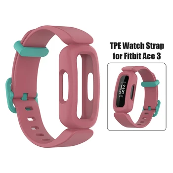 Silikónové Jeden Kus Watchband Nahradenie Adustable Smart Hodinky Remienok na Zápästie Náramok Príslušenstvo pre Fitbit Ace 3 Fitbit Inšpirovať