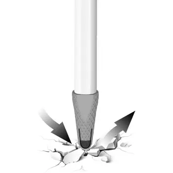 Tablet Dotykový Stylus Pen Ochranný Kryt Prípade Puzdro Mäkké Silikónové Tipy Spp Rukáv Anti-Sklzu pre Apple Ceruzka 2