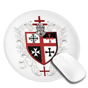 Templar Podložka Pod Myš Rytieri Templar Cross Shield T Shirt Estetické Vysokej Kvality Mousepad Tabuľka, Obrázok, Lakťová Opierka Gumová Myš Mat