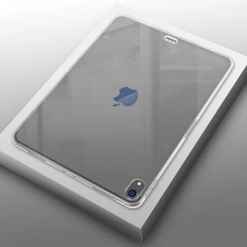 TPU Farebné Priehľadné Silikónové puzdro Pre iPad Pro 11 2020 Prípad Tabletu Pre Mini 4 5 Vzduchu 1 2 3 4 Pro 10.5 10.9 9.7 palca Mäkké Pokrytie