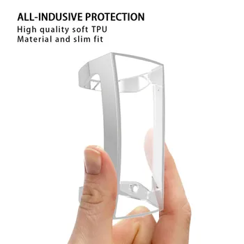 TPU Soft Shell Sklo Screen Protector Smartband Prípade Rám Pre Fitbit Poplatok 3/4 Kapela Ochranný Kryt Nárazníka Charge4 Príslušenstvo
