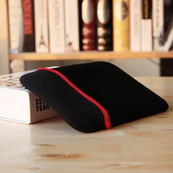Univerzálne Čierne Puzdro Puzdro Mäkké Notebook Taška Case pre Android Tablet PC 7