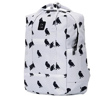 Zain 323 batoh (Vrany) ženy, školské batohy pre dievča do školy dievča Školy Ženy fashion urban štýlové