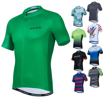 Zelená Cyklistika Dres Pro Team pánske Cyklistické Oblečenie Rýchle Suché MTB Bike Jersey Priedušné Cyklistické Tričko Cestnej Cyklus Nosiť Oblečenie