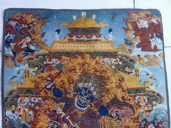 Zlaté svetlo, Tibete a Nepále kuan Yin thangka exorcizmus pokoj a bohatstvo/1