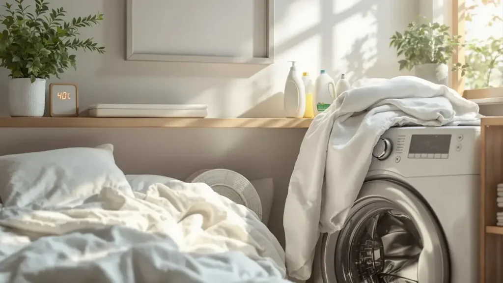 Objavte prekvapujúcu teplotu, ktorá zaručuje dokonalé pranie vašich posteľných vecí